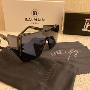 Balmain Blue Lens Wonderboy Sunglasses